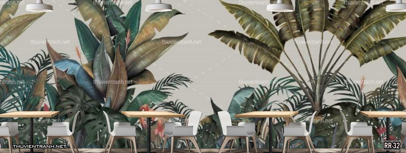 Tranh dán tường rừng xanh nhiệt đới Tropical RR-32 - Kết quả tìm kiếm tranh tường